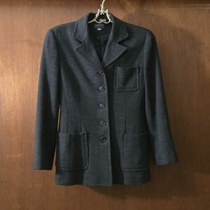 Marzo Charcoal Wool Jacket